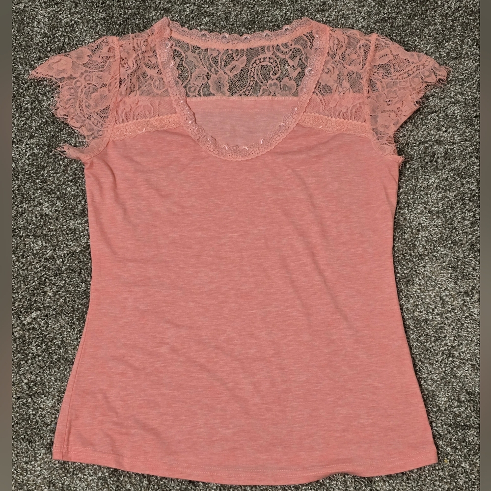 Lace Sleeve Top